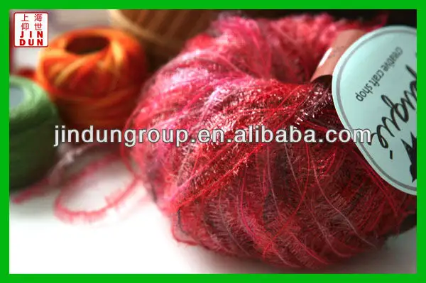 JD feather yarn/feather thread/fancy yarn/fancy thread