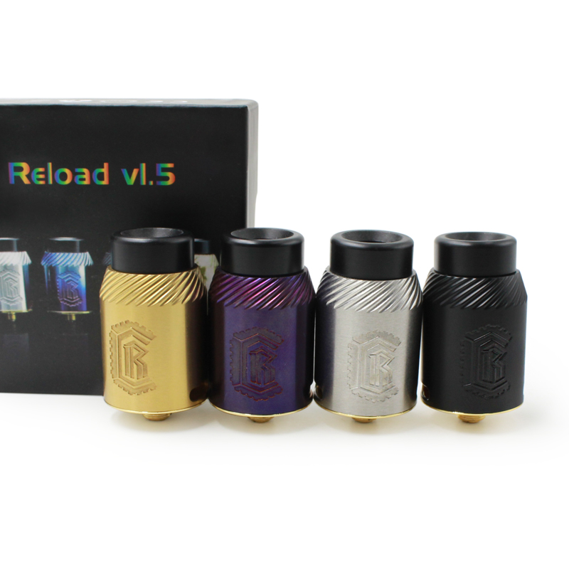 Электронная сигарета испаритель rda Перезагрузка v1.5 четырехстоечный сборный атомайзер rda клон