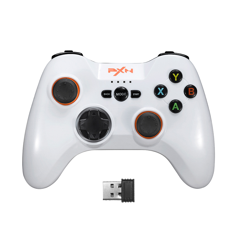 PXN-9613 беспроводной игровой контроллер Джойстик для ПК/Android-белый
