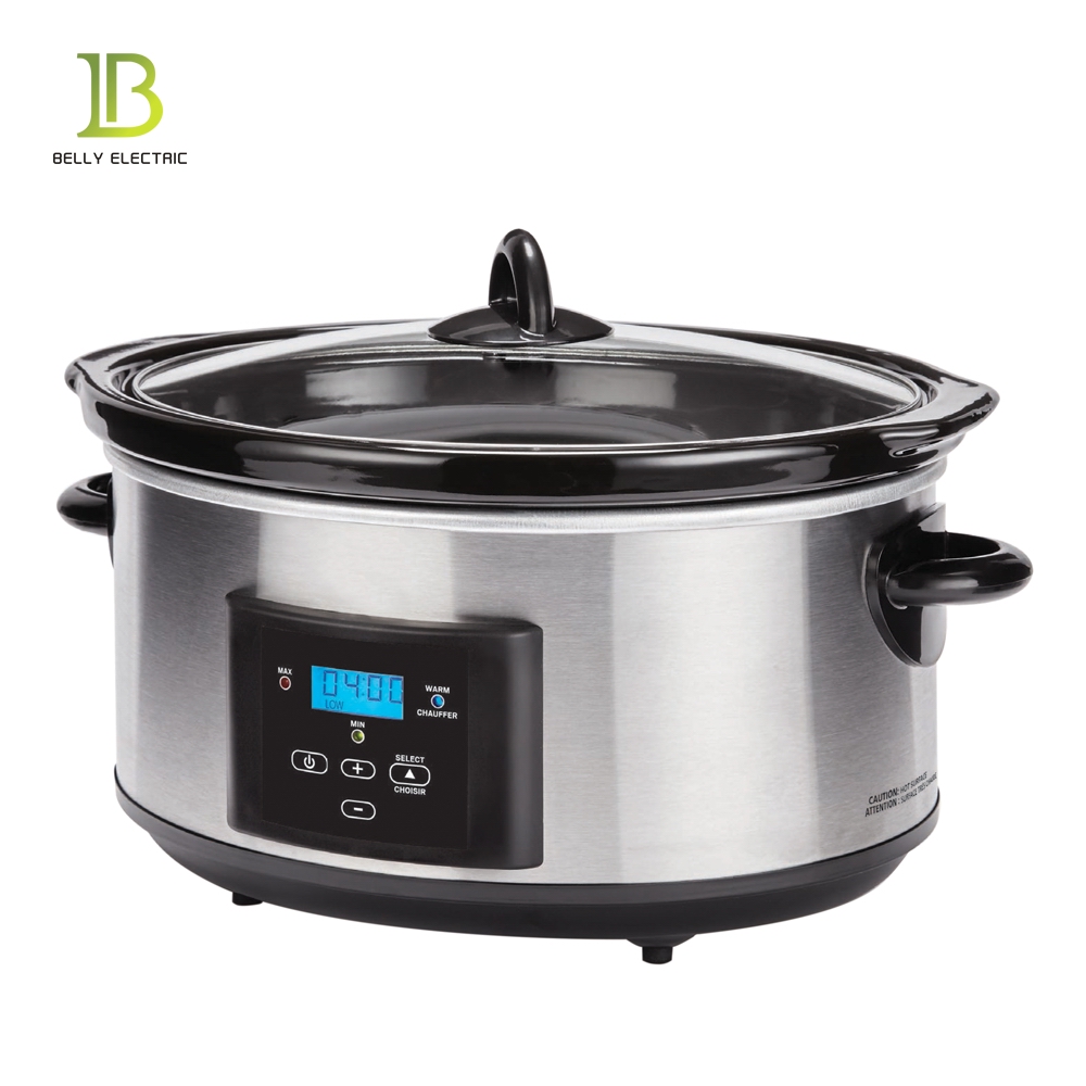 Upmarket ETL цифровая плита Sous Vide 6,0 QT медленная электрическая программируемая тушеная плита