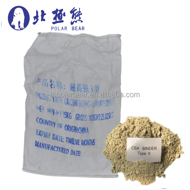 Лучшее качество, цемент tangshan CSA, цементный клинкер