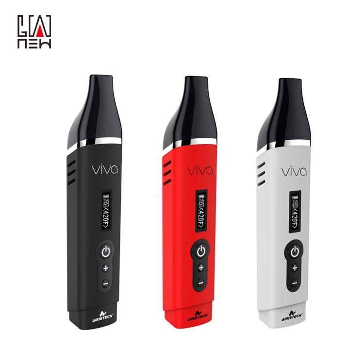 2019 гарантия торговли Airistech Vape сухой травы испаритель оптовая продажа herbva viva комплект 2200mAh