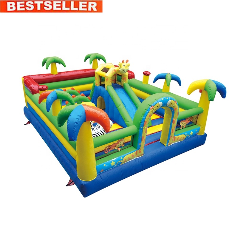 S247B Best Price Customized Available New Fashion PVC Elephant Bounce House Supplier from China
