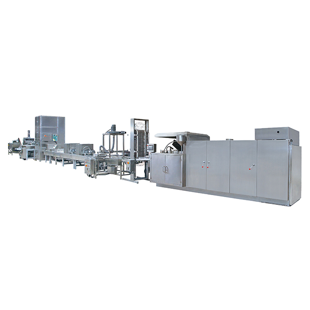 Soft chocolate and wafer machine