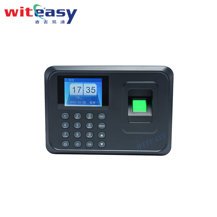 Батарея резервного копирования Witeasy A5 отпечатков пальцев время устройство записи посещаемости биометрический сканер отпечатков время посещаемость