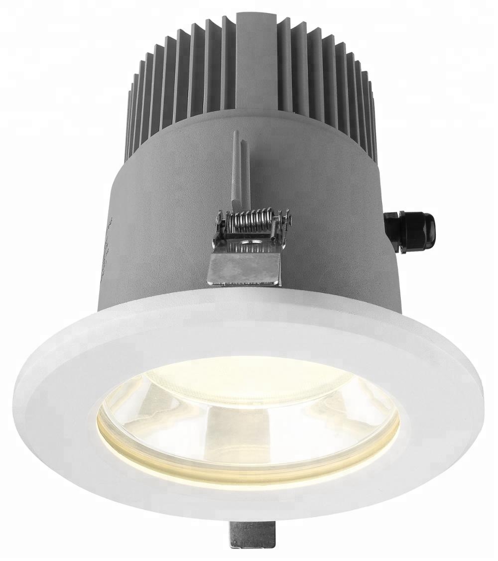 AC90-264V Hotel 15W 20W 30W 40W 50W IP66 cob встраиваемый потолочный светодиодный светильник