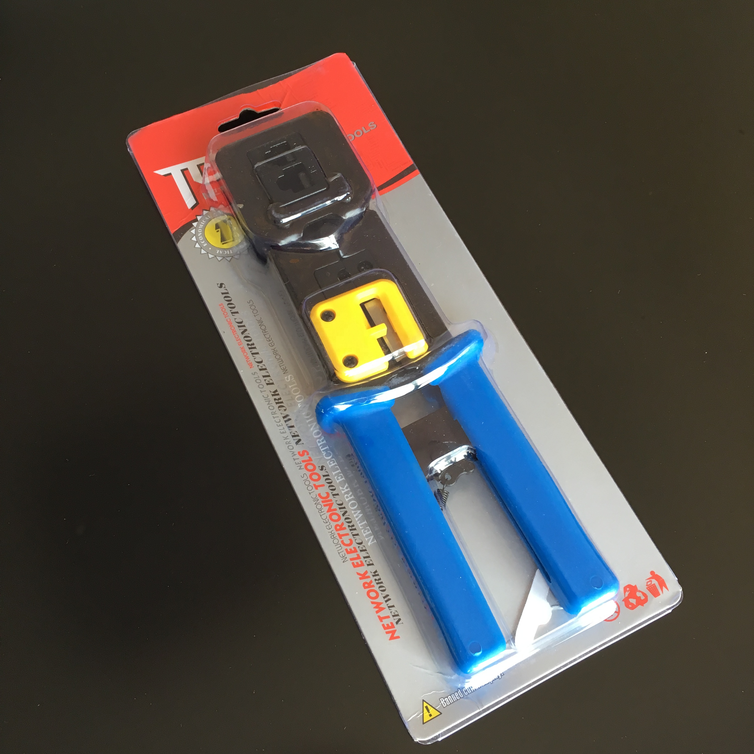 Сеть Cat5e Cat6 пройти через EZ обжимной инструмент для EZ типа RJ45 разъем
