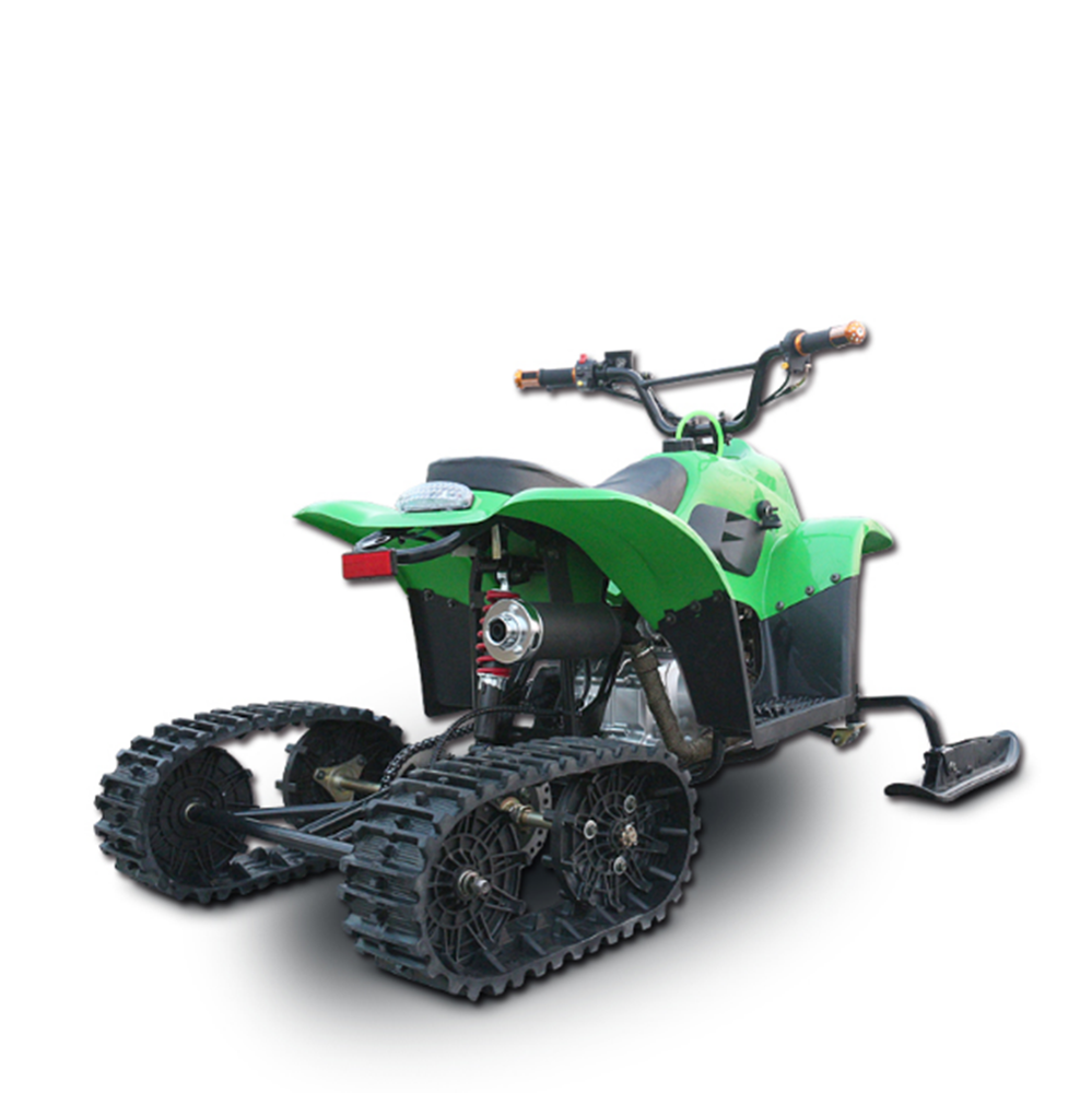 Сани гусеничные взрослые четырехколесные лыжи ATV 125cc снегоход с обратным вездеход мотоцикл