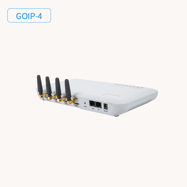 Оптовая продажа 4 портов GSM VOIP / GOIP шлюз, поддержка IVR,VPN, изменить IMEI