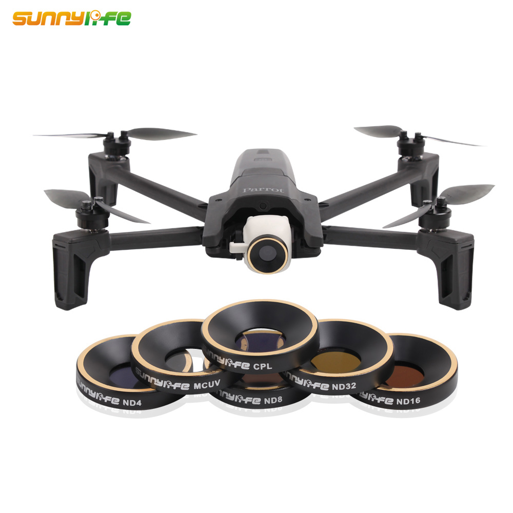 Фильтр объектива Sunnylife MCUV CPL ND4 ND8 ND16 ND32 для дрона Parrot Anafi