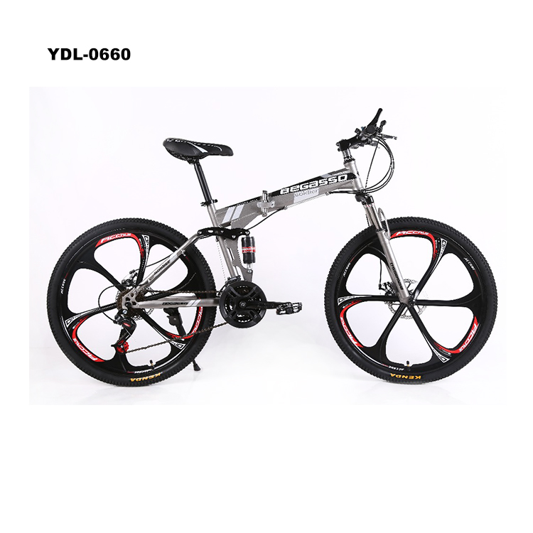 26 дюймов mtb велосипед продвижение продукта полная подвеска складной велосипед