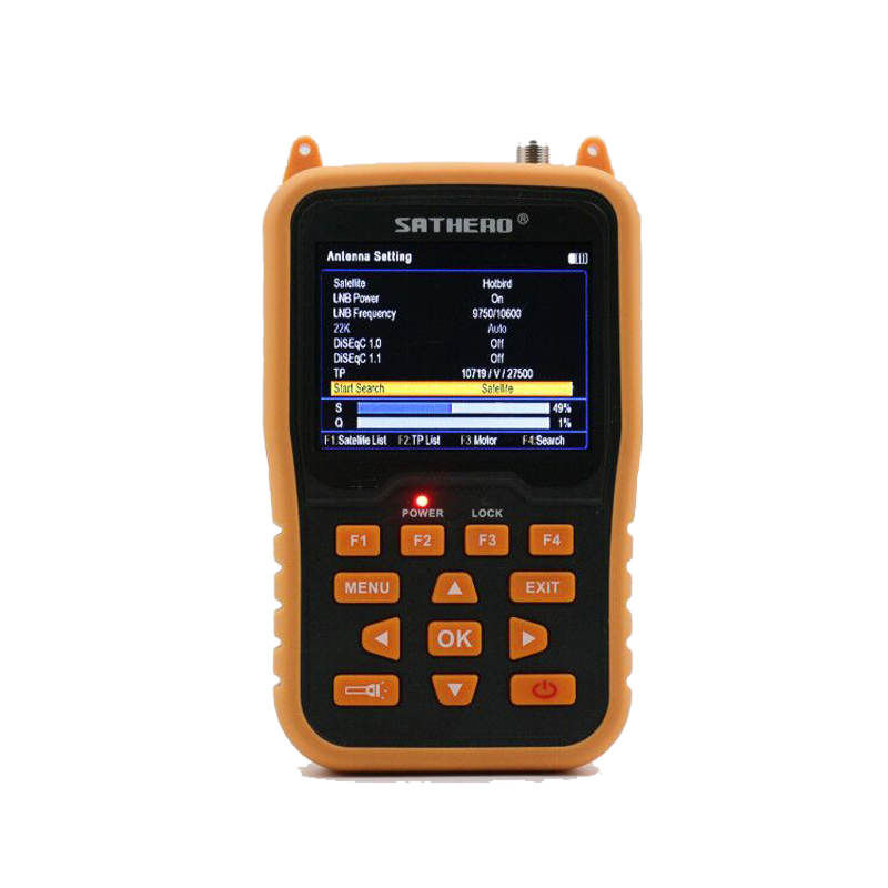 Sathero SH-400HD 3,5 inch ЖК-экран DVB-S2 & DVB-S сигнал Finder поддержка 8PSK 16apsk цифровой измеритель Sathero 400HD