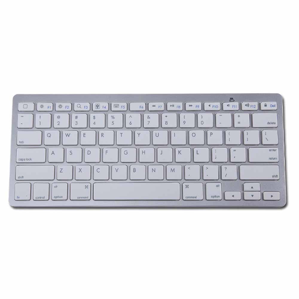 Bluetooth 2,4G ультратонкая Беспроводная клавиатура для iPad 5 Mac компьютера ПК Macbook