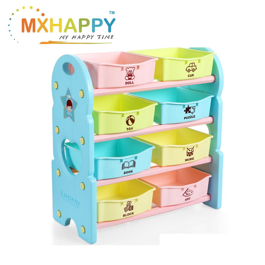 MXHAPPY дети шкаф для игрушки, пластиковые окна для хранения Кабинета Крытый