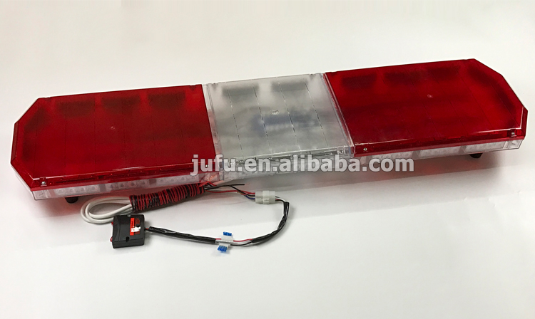 High power red blue amber car vehicles truck roof emergency flash strobe warning light bar
