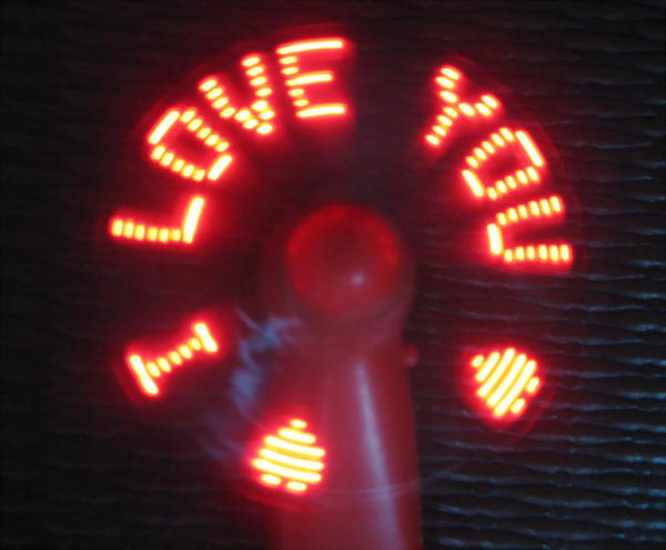 Promotional Party LED Mini Fan