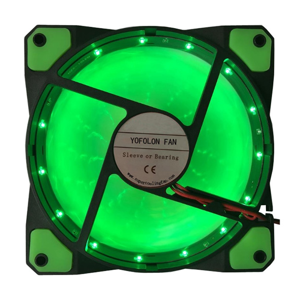 120x120x25 мм 5 в RGB DC вентилятор 12 В Светодиодная лампа охлаждающий вентилятор RGB Компьютерный Вентилятор охлаждения