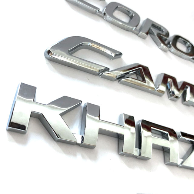Хит продаж, хромированная эмблема автомобиля из АБС-пластика на заказ