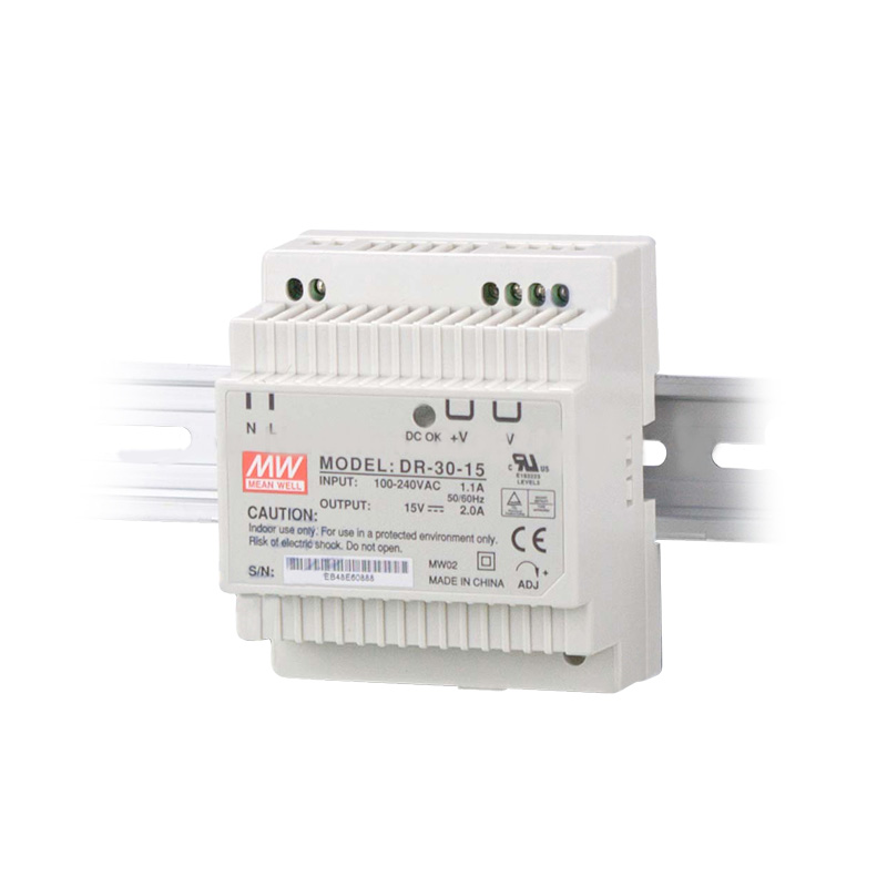 Mean well DR-30-15 30W 15V DIN Rail Power Supply 30w 15v Industrial power supply