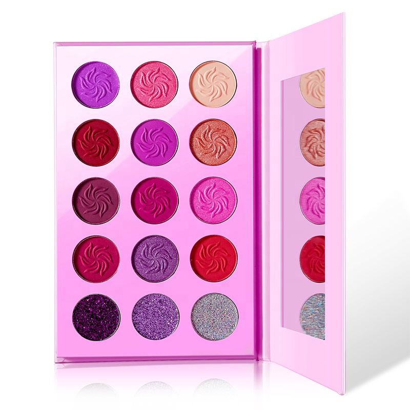 Новые поступления частные этикетки на заказ purplemakeup веганских материалов 15 тени для век палитра oem