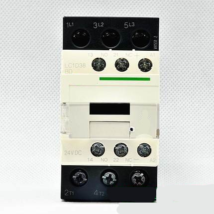 DC контактор LC1D38BDC DC24V 38A