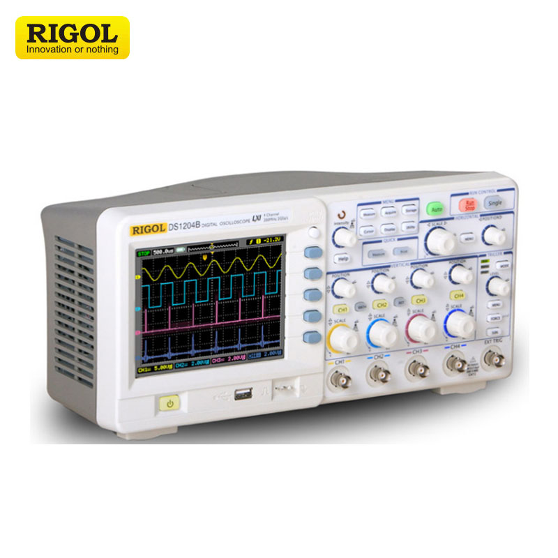 Цифровой осциллограф RIGOL DS1204B, 4 канала, 200 МГц