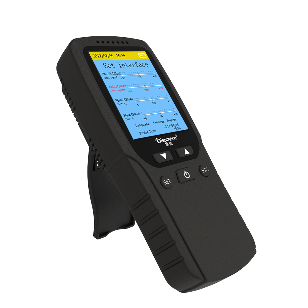 Профессиональный PM2.5 детектор для семейного автомобильного офиса