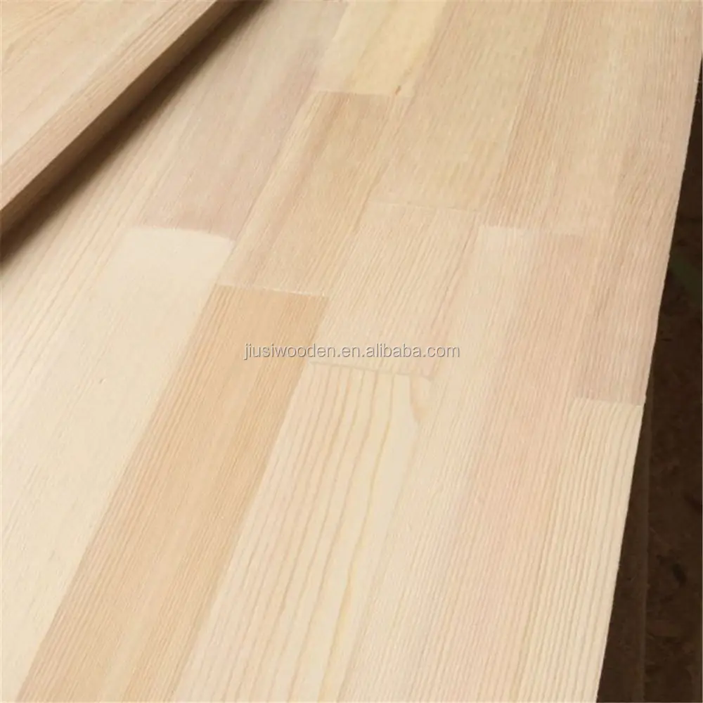 AA Grade Pine Finger Joint Laminated Board/wooden Panel /lumber From China JiuSi factory