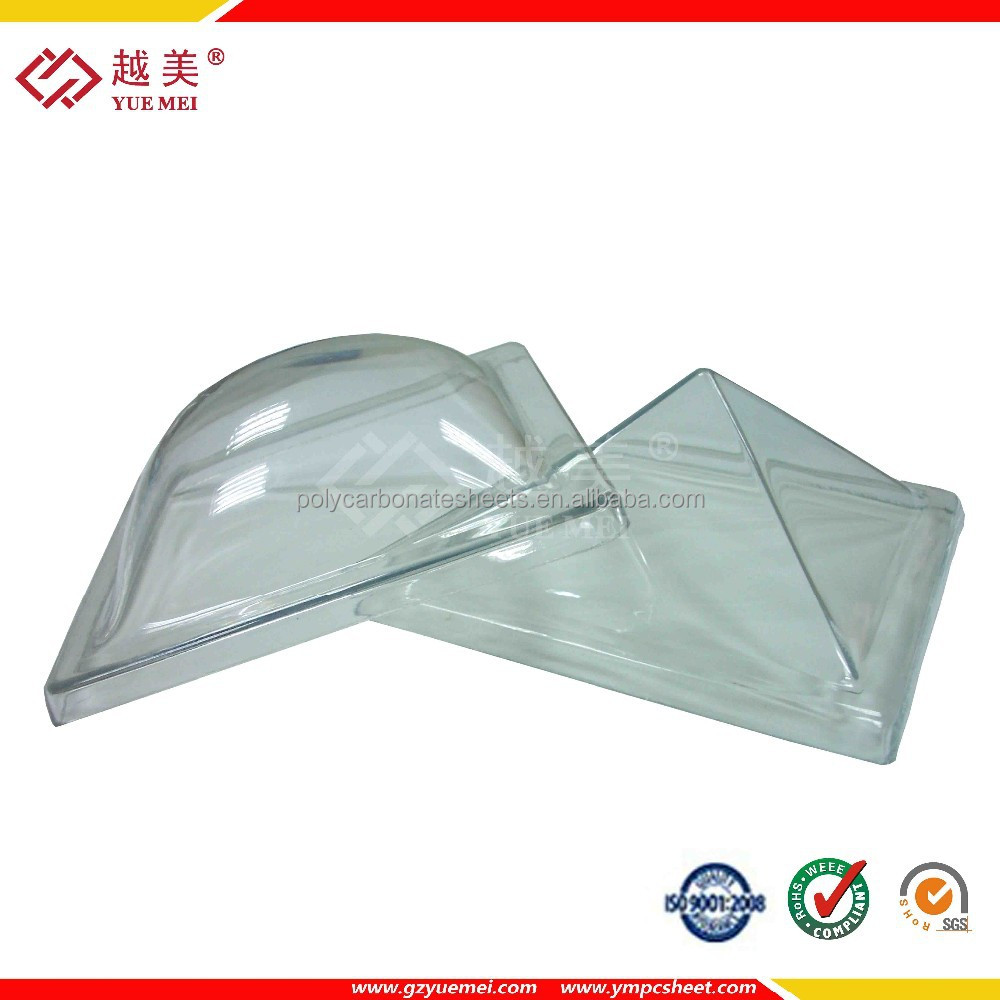Пластмассовый купол из поликарбоната Virgin lexan