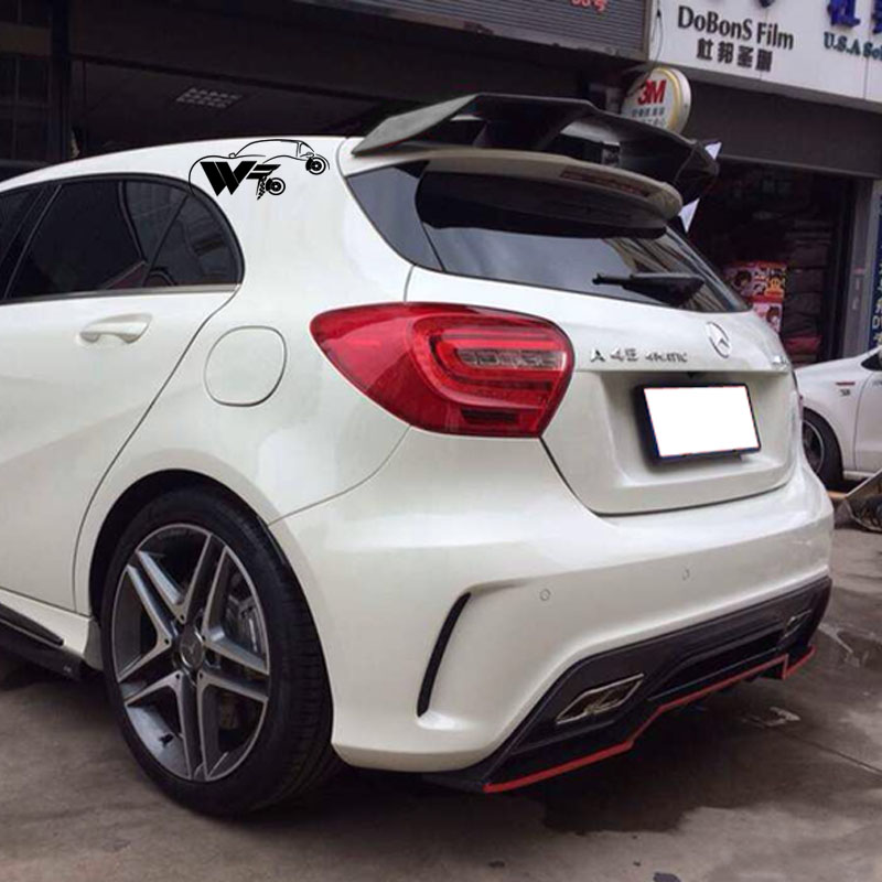 Новый стиль RevoZport углеродное волокно верхнее углеродное волокно хвост для Benz класса A w176 A250/A260/ A45