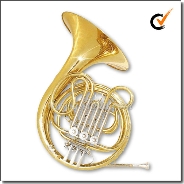 F 3 клавиши Золотой лакированный отдельные застеклённые Horn (FH7033G)