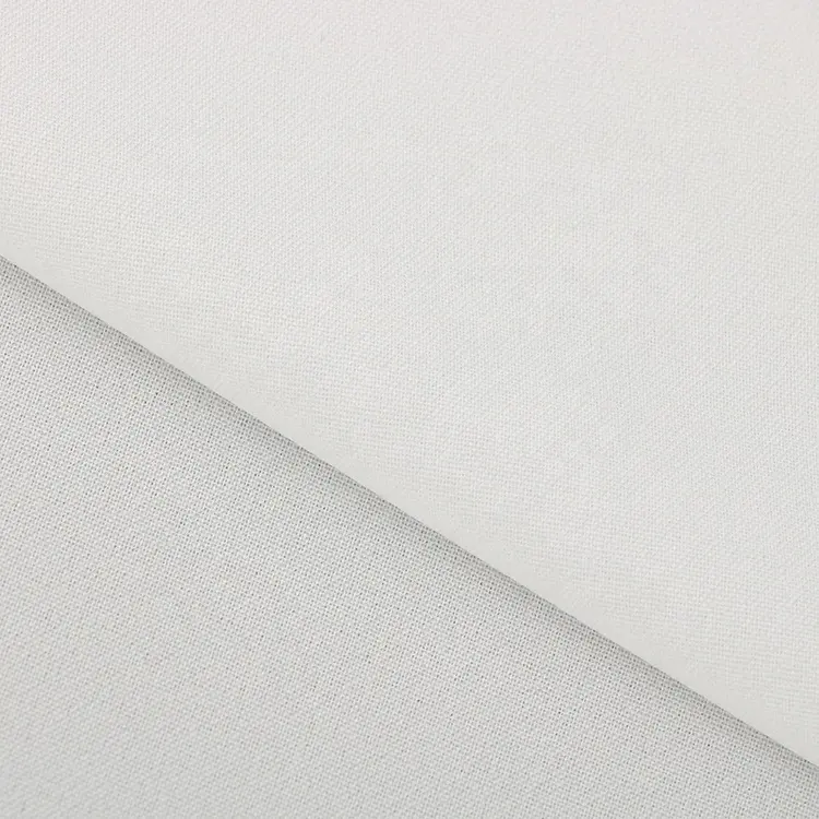 White fashion woven polyester interlining fabric for fashion