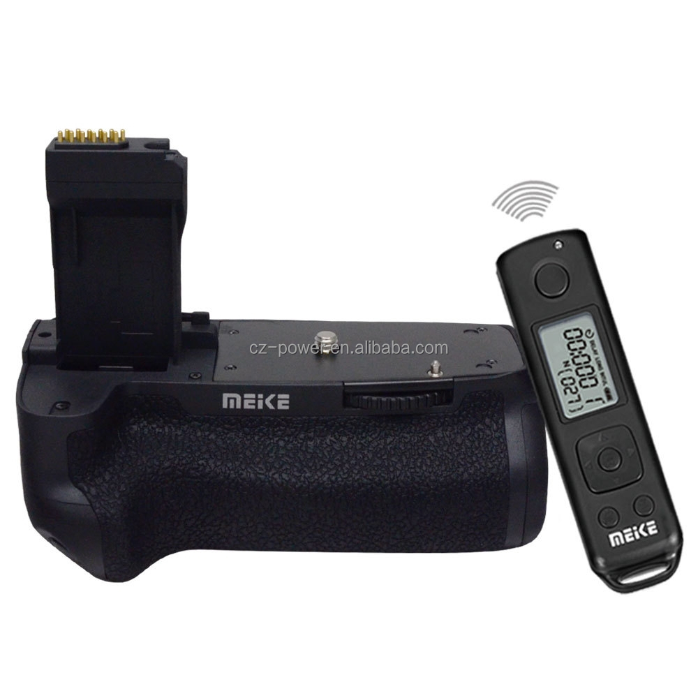 MeiKe MK-760D профессиональный вертикальный батарейный блок для Canon 750D/ 760D заменяется как BG-E18 с 2,4G беспроводной пульт дистанционного управления
