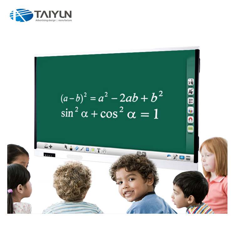Wall mount 55 inch touch screen all in one pc for interactive whiteboard