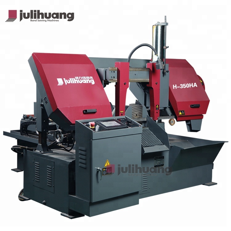 Высококачественная Полностью Автоматическая ленточная пила JULIHUANG CE ISO CNC для резки металла и железа