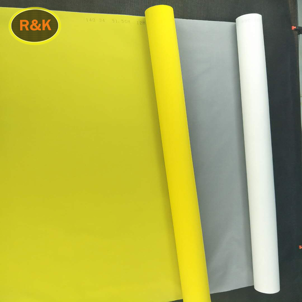 100% 120T 25 Micron Polyester Silk Custom Monofilament Printed Screen Tension Bolt Fabric