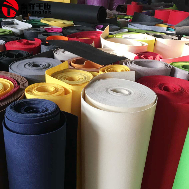 Pure Wool Felt Fabric colorful