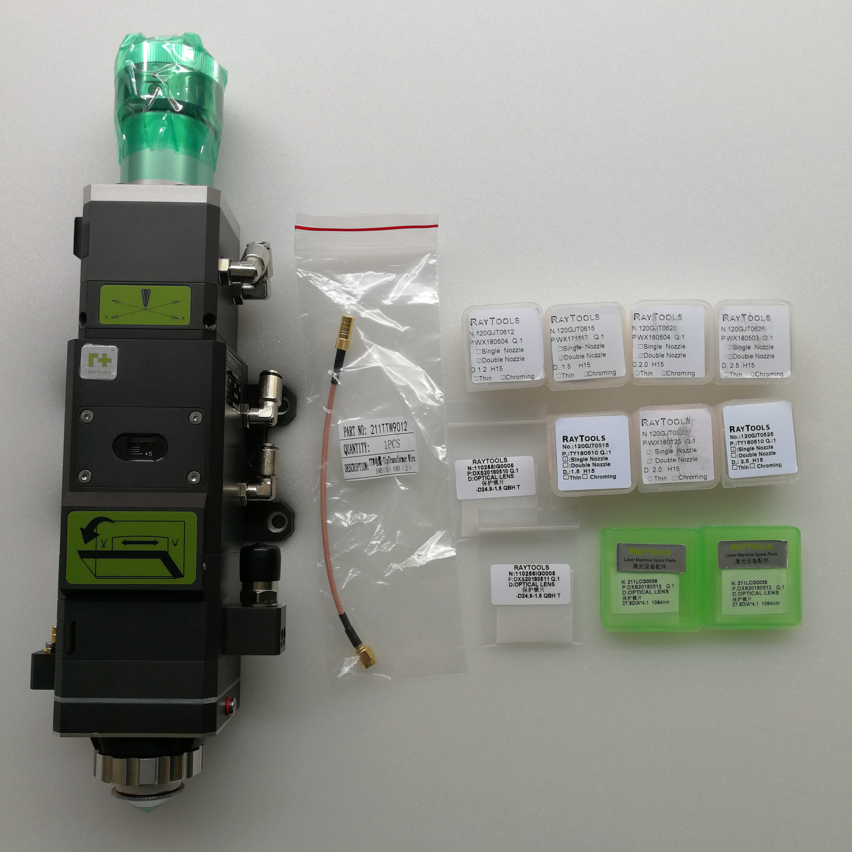 Raytools BT240S лазерная головка волоконная Лазерная режущая головка 1000 Вт волоконная лазерная головка цена до 3 кВт