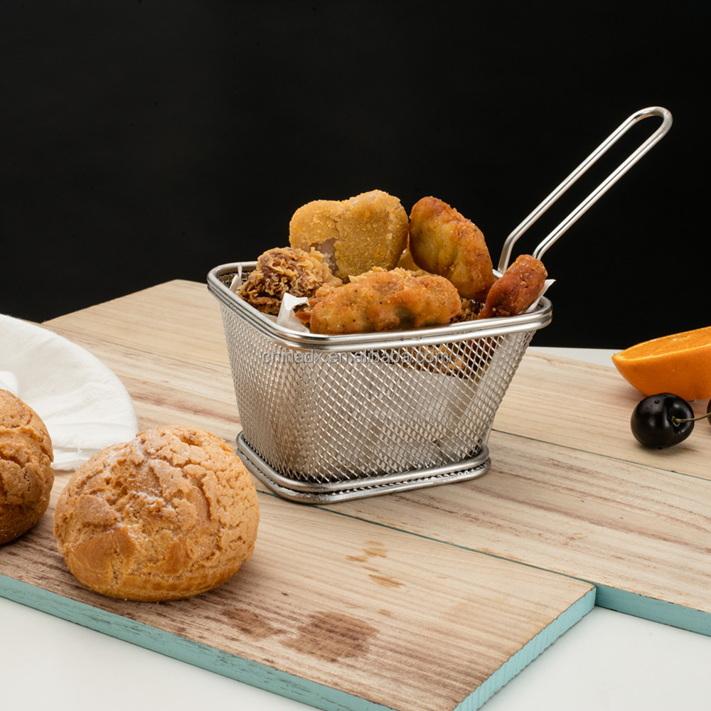 Deep Fry Basket and Frying Colander for Potato Chips   Deep Fat Fry
