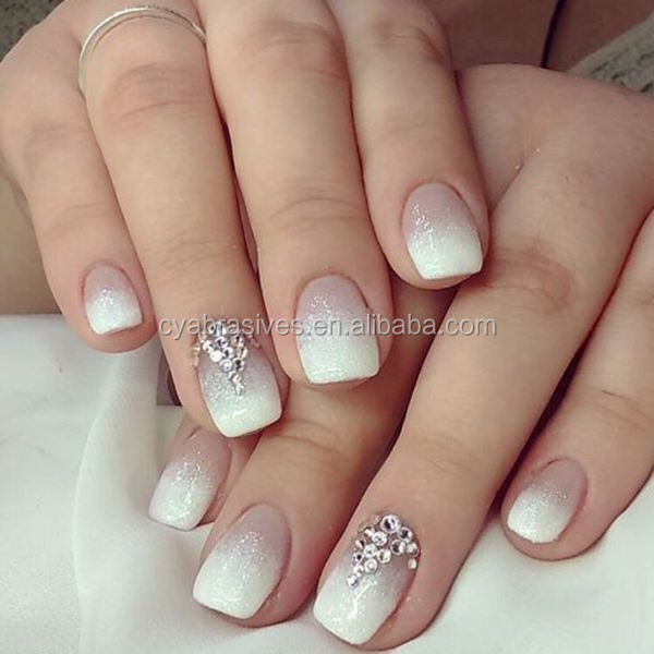 Лидер продаж белая зебра Маникюр Nail sanding band для полировки