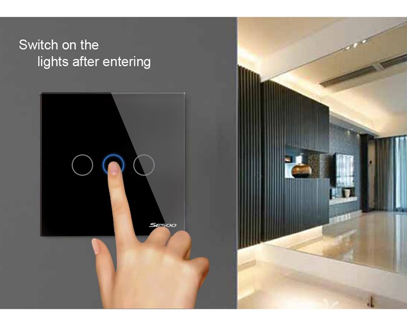 SESOO High Quality Easy Install Smart Home Switch For Android Phone App Standard