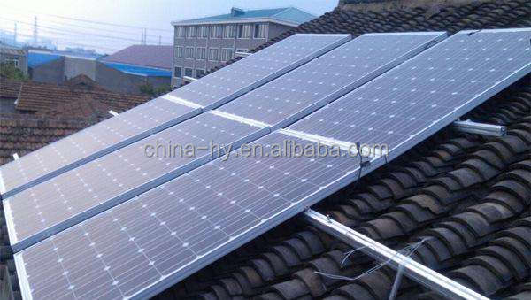 HDG steel single axis tracker rooftop rack solar tracker