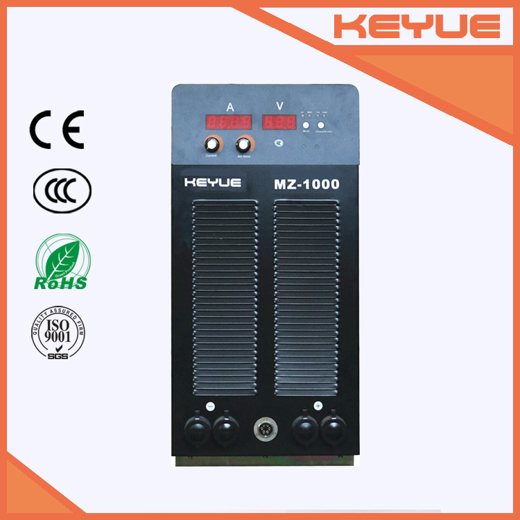 MZ-1000 IGBT инвертора DC три фазы высокой частоты Heavy Duty цифровой MZ дуговой сварочный аппарат