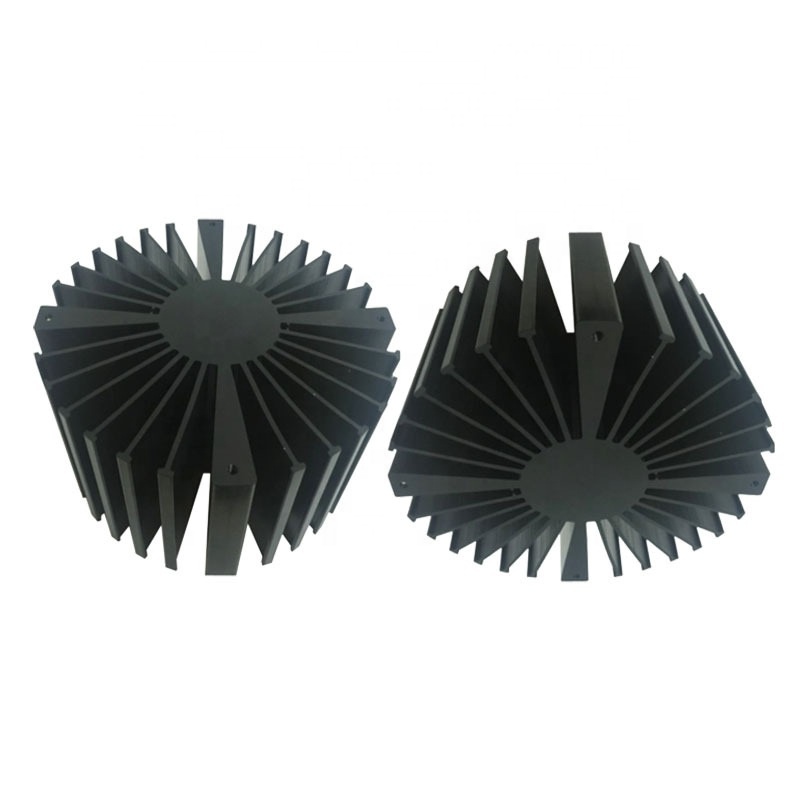 Supply 160W sunflower radiator high quality aluminum profile sunflower heatsink