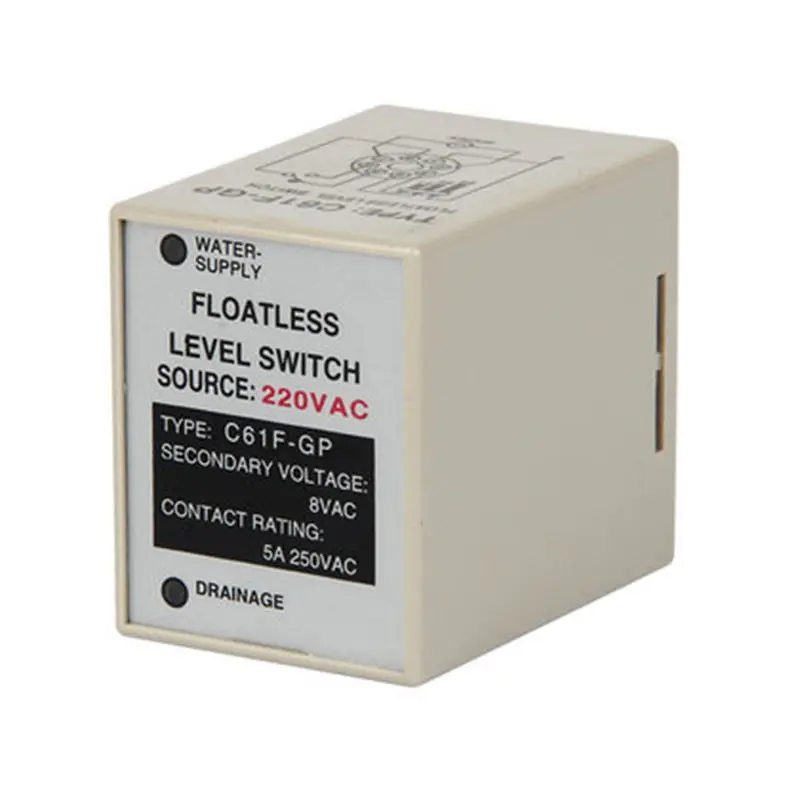 C61F-GP level relay C61F - GP water level controller relay switch pump automatically switches with base, flow switch