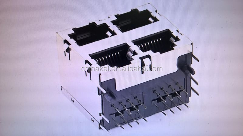 Разъем RJ45,1 * 4 с сертификатом