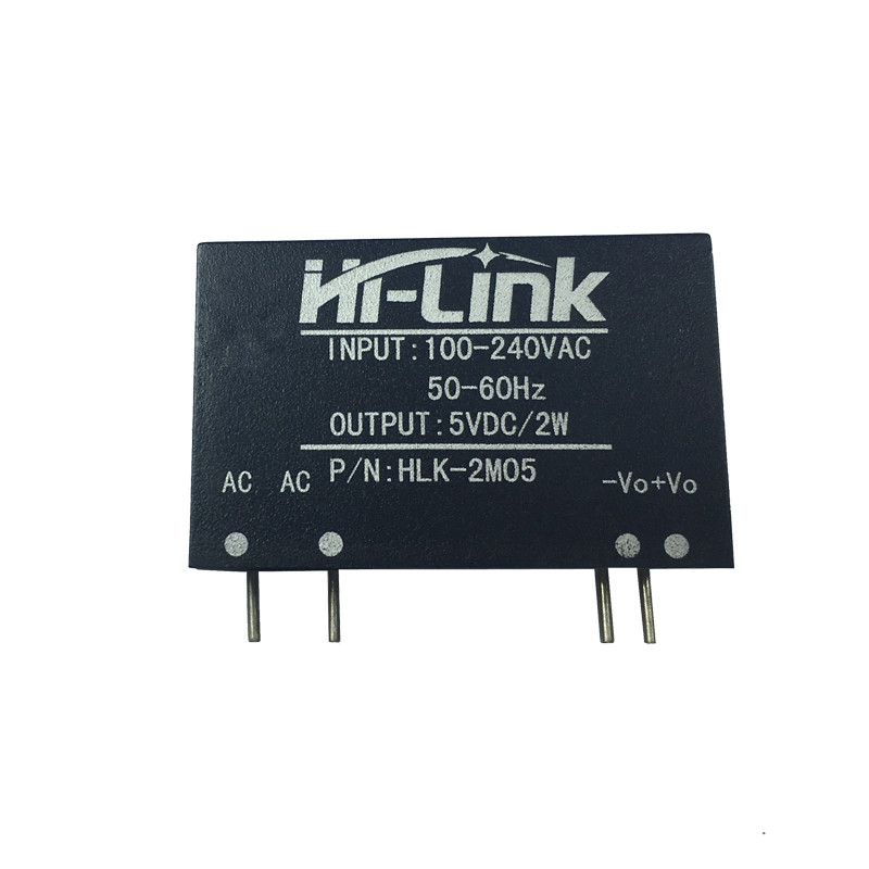 HLK-2M05 AC-DC 220 В до 5 В 2 Вт понижающий модуль питания конвертер умный бытовой переключатель CE