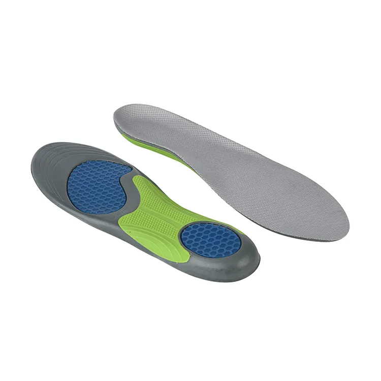 BSCI Audit Factory ortholite foam orthotic insoles PU Foam Gel Sport Insole with Nylon Arch Support