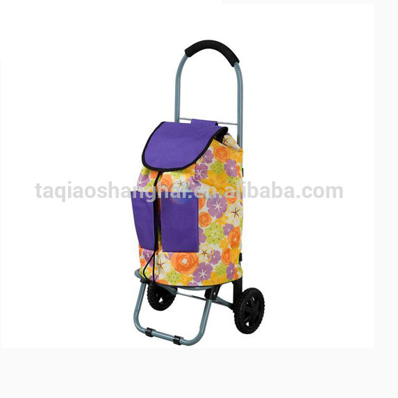 wholesale high quality shopping trolley new design folding shopping cart