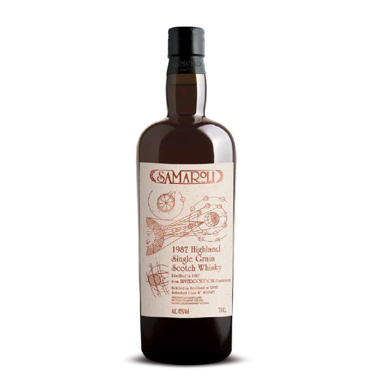 Виски Highland 1987 по хорошей цене, шотландский виски Invergordon с одним зерном